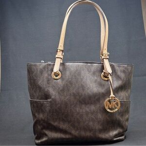 Michael Kors Signature Brown Tote